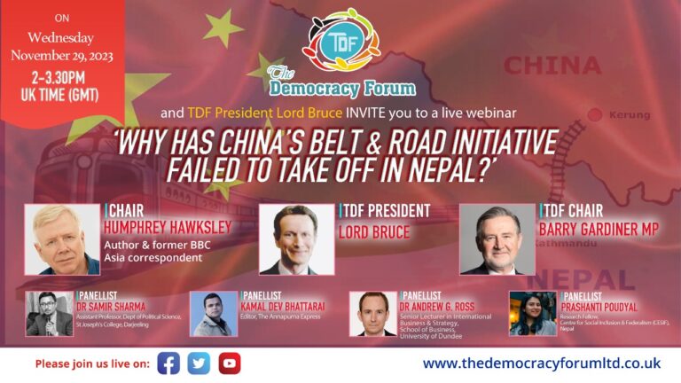 Read more about the article Why has China’s Belt & Road Initiative failed to take off in Nepal?